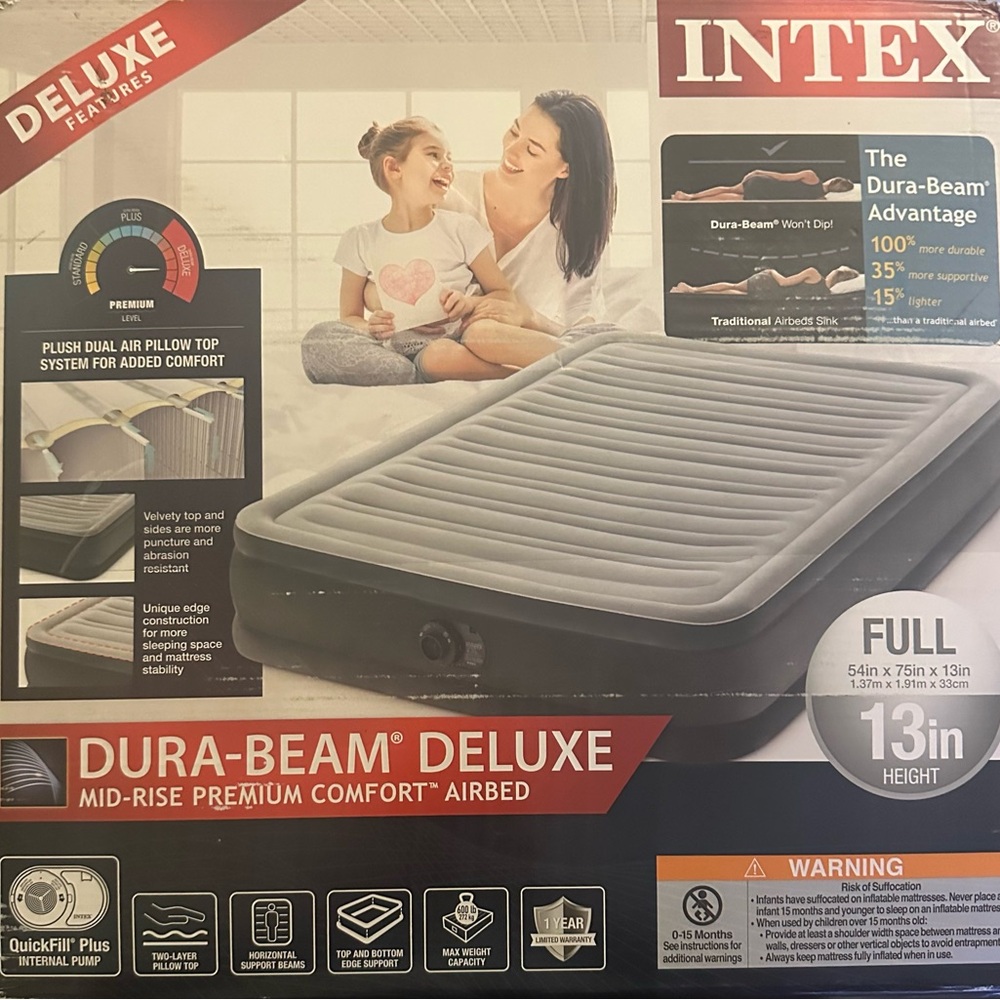 Intex Dura-Beam Deluxe Airbed